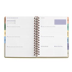 Agenda Miquelrius Plus Wire-O Setmana Vista Multiling&uuml;e 2027 Liberty Brown