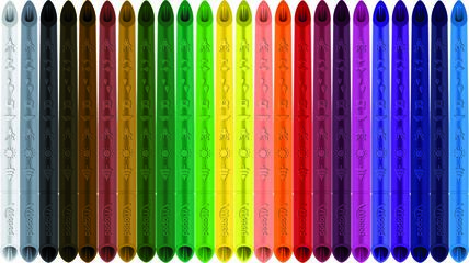 Lápices Maped Peps Infinity 24 colores
