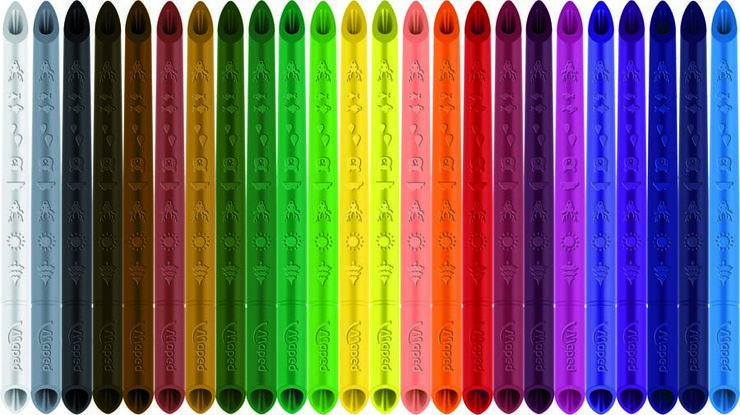 Lápices Maped Peps Infinity 24 colores
