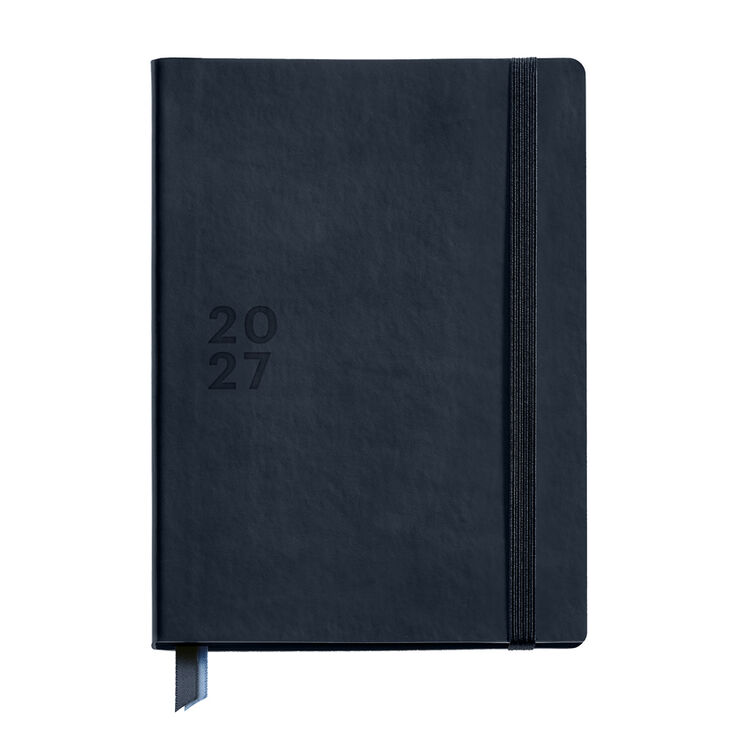 Agenda Miquelrius 145x195 Semana Vista Multiling&uuml;e 2027 Marino Oscuro