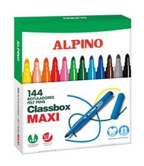 Retoladors de colors Alpino Maxi pack escolar 144u