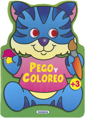 Pego y coloreo animales 3 Pego y coloreo animales 3
