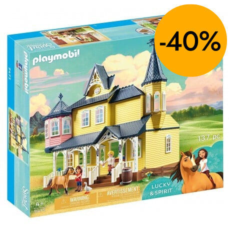 Playmobil Spirit Casa De Lucky (9475)