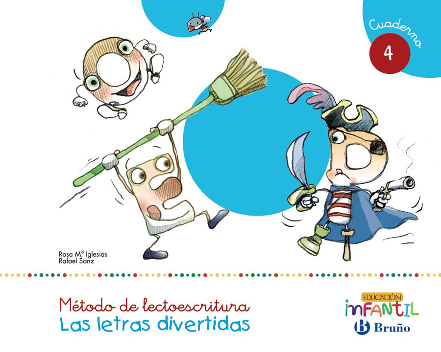 Las letras divertidas Pauta Cuaderno 4 I4