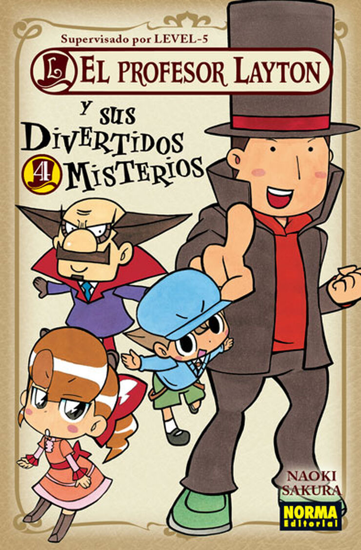 Profesor Layton y sus divertidos misterios 4