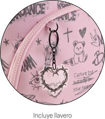 Mochila Triple MQR Oslo Not Boring Rosa