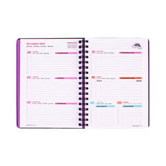 Agenda Mr. Wonderful Semana Vista Kuromi Castellano 2027