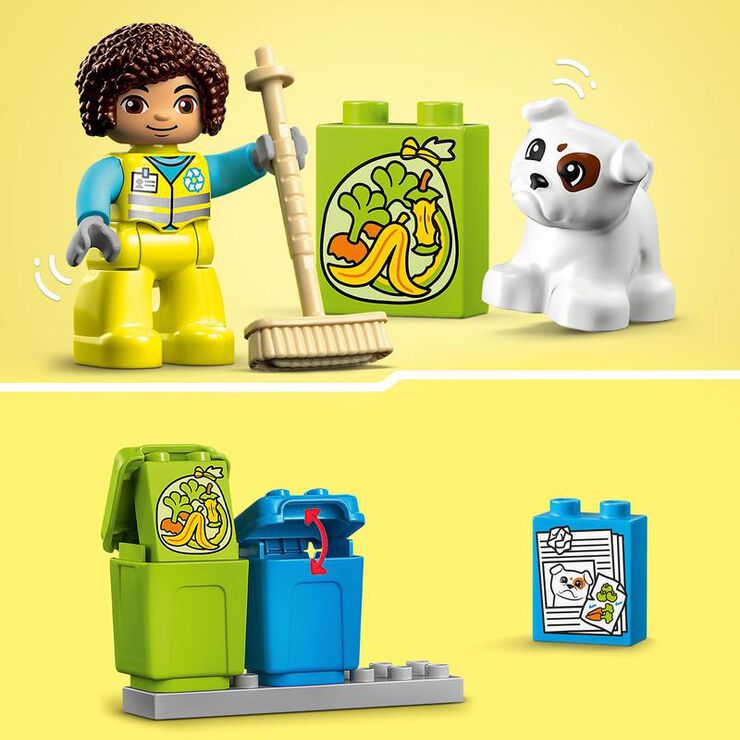 LEGO® DUPLO Camión de Reciclaje de la Basura 10987