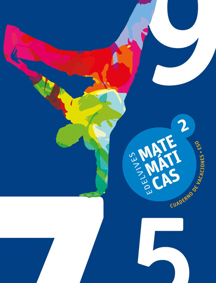 Cuaderno de Vacaciones Matemáticas 2º ESO Edelvives
