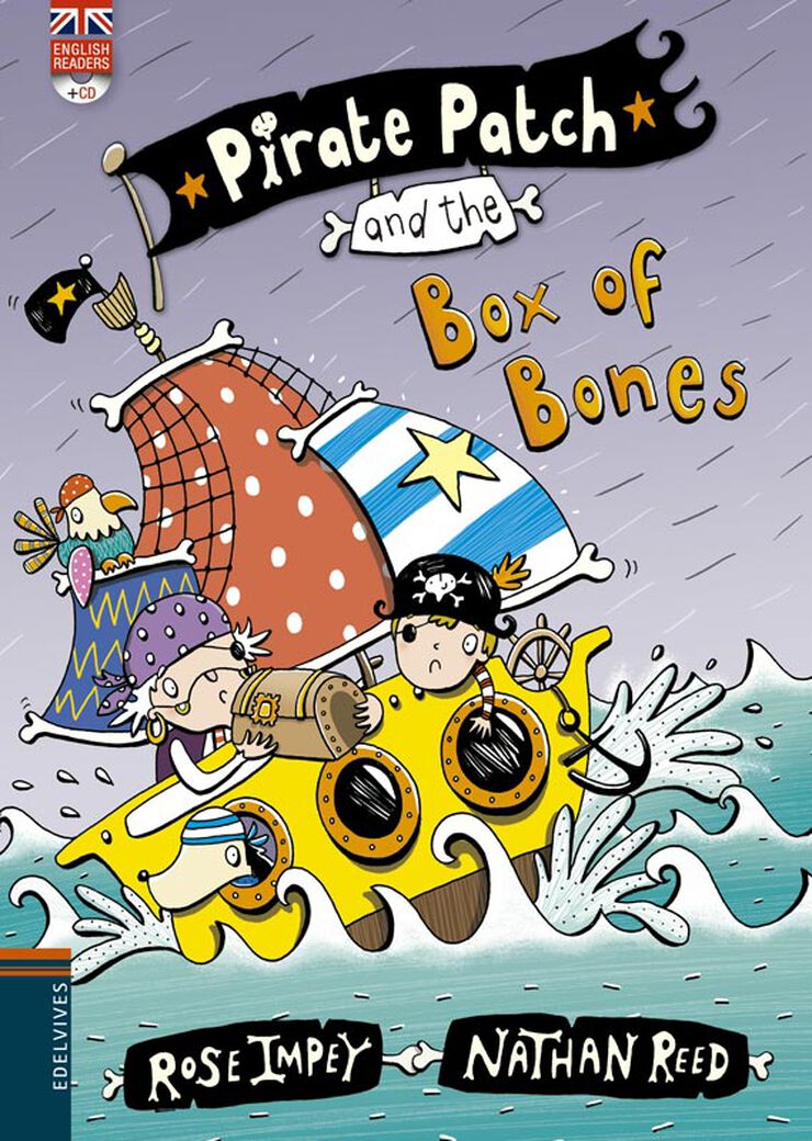 Pirate Patch and the box of bones+CD