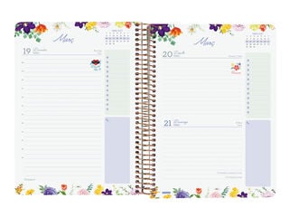 Agenda Finocam Cloe D&iacute;a P&aacute;gina 2027 Catal&aacute;n Azul