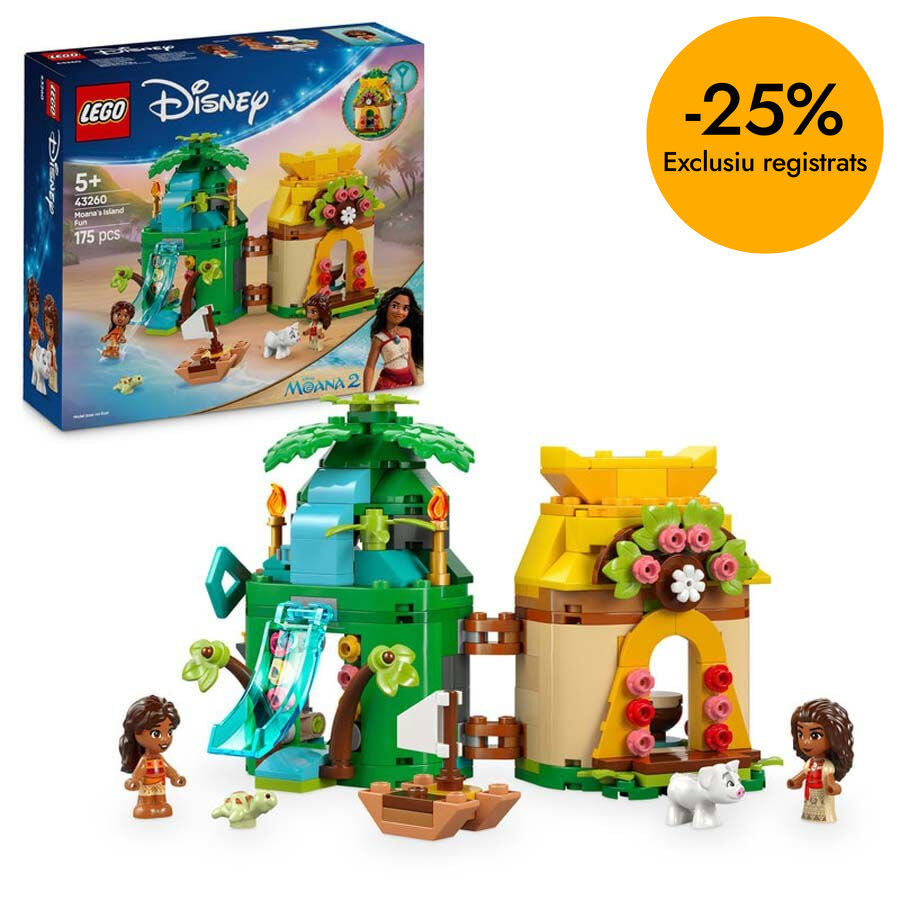 LEGO&reg; Disney Princess Diversi&oacute; a l&rsquo;Illa amb Vaiana 43260