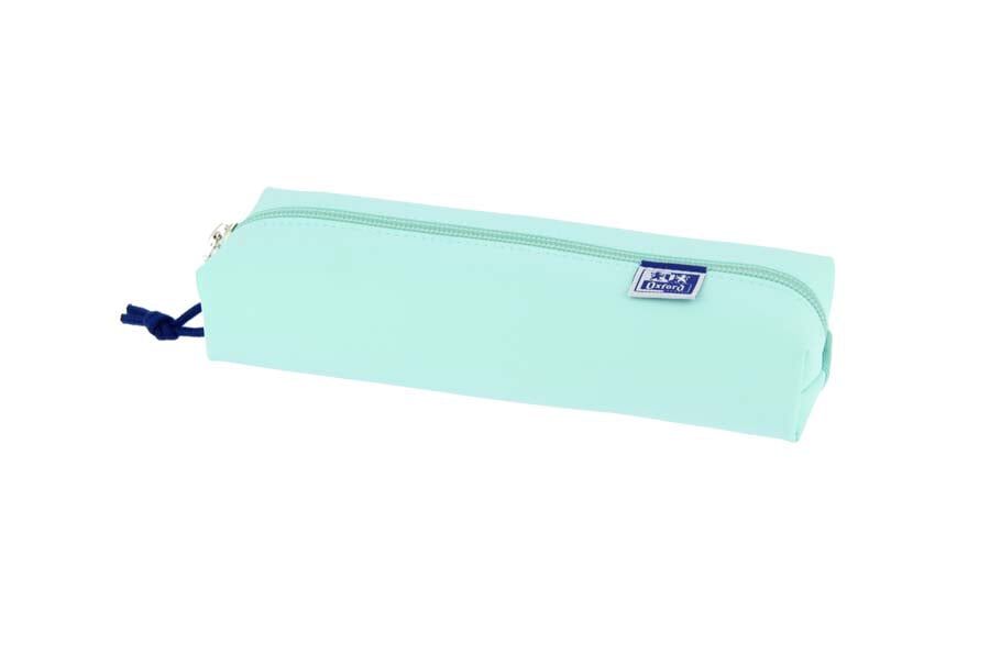 Estuche rectangular Oxford Live & Go azul