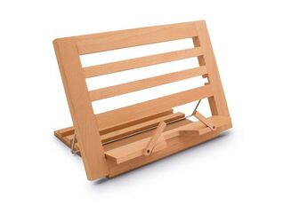 Atril de madera de sobremesa para libro o tablet