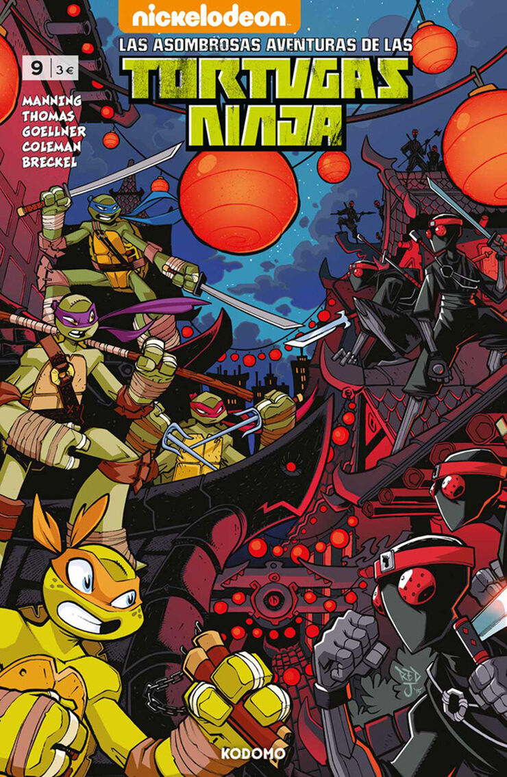 Las asombrosas aventuras de las Tortugas Ninja núm. 09