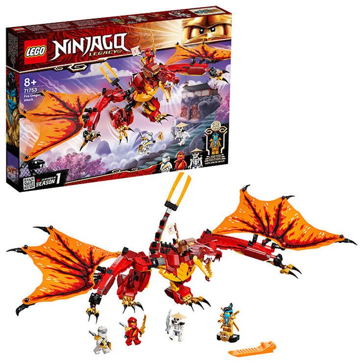 LEGO® Ninjago Ataque Del Dragon De Fuego 71753