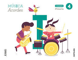 4&ordm; Prim Cuaderno M&uacute;sica Ed19