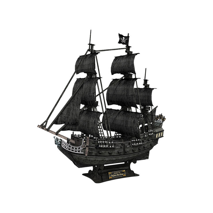 Puzle 3D Cubic Fun Barco Pirata Queen Anne's Revenge Puzle 3D Cubic Fun Barco Pirata Queen Anne's Revenge
