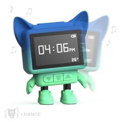 Altavoz Reloj Mob azul
