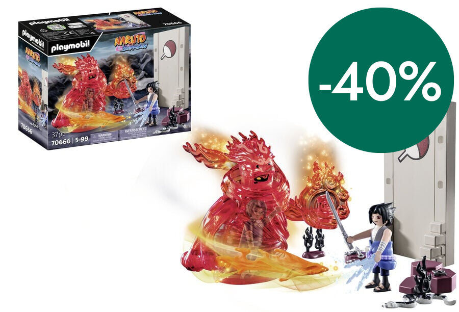 Playmobil Naruto Sasuke vs Itachi 70666