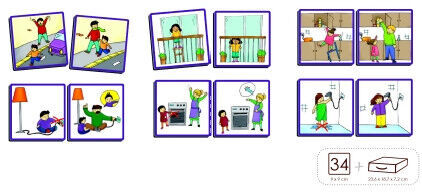 Joc d'associaci&oacute; Akros Les bones maneres Seguretat