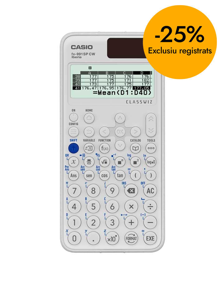 Calculadora cient&iacute;fica Casio FX-991SP CW
