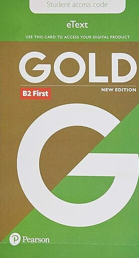 PEAR Gold B2 First/eSB Pearson 9781292202082