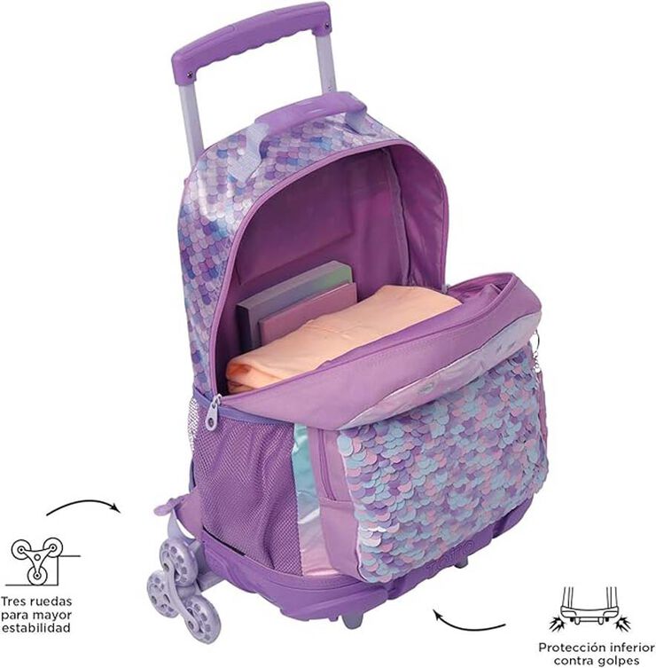 Mochila con ruedas Totto Sireny L