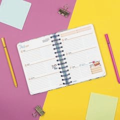 Agenda Escolar Finocam Talkual 1/8 Sem/Vista Castellano 2026-27 Dest&iacute;