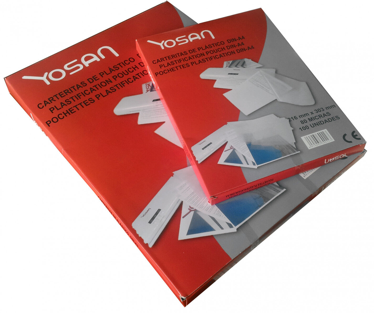 Funda Plastificar Yosan A3 80 micras 100u