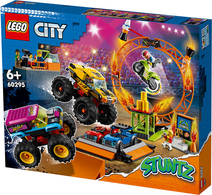 LEGO® City Stuntz Espectáculo Acrobático: Arena 60295