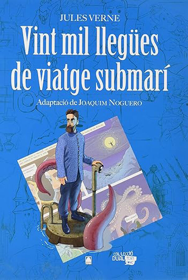 Col&middot;lecci&oacute; Dual 09. Vint mil lleg&uuml;es de viatge submar&iacute; -Jules Verne-