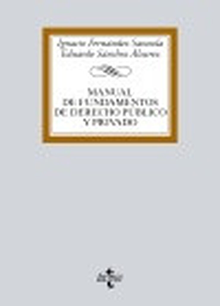 Manual de Fundamentos de Derecho público