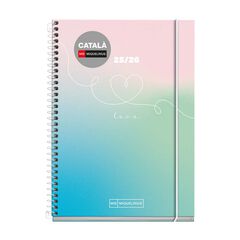 Agenda escolar Miquelrius Activa setm/vista cat 2025-26 Love