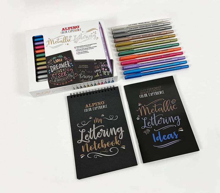 Metallic Lettering Color Experience Set