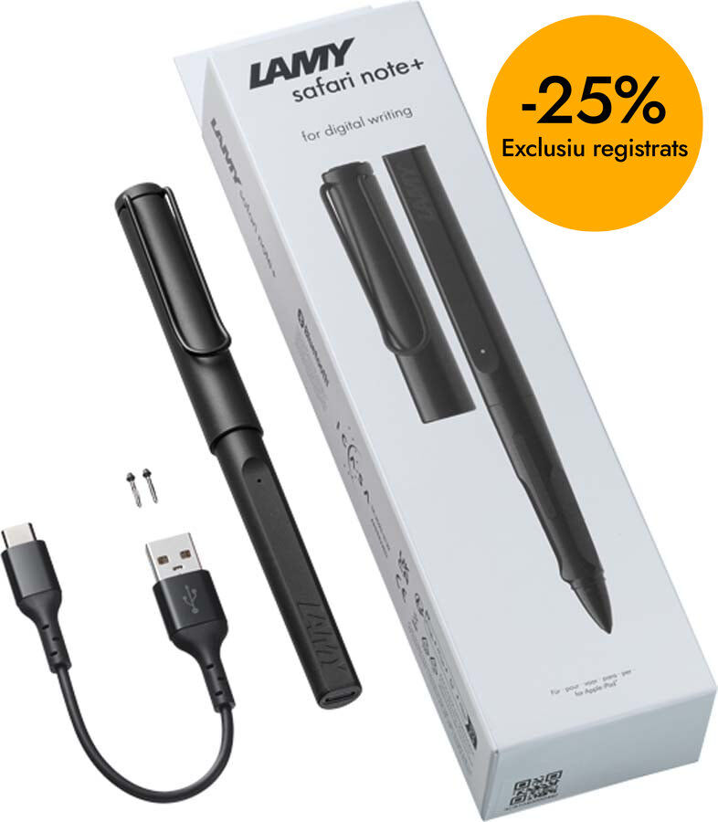 Lamy Safari Pen Note+ Escritura Digital negro