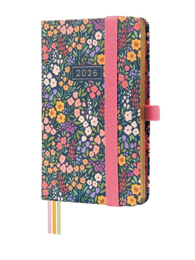 Agenda Finocam Design M2 sem/vista horizontal cat 2026 Flora