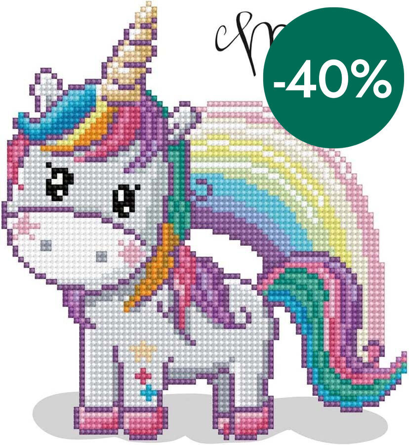 Diamond Dotz Unicorn Rainbow