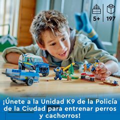 LEGO® City Entrenamiento Móvil para Perros Policía 60369