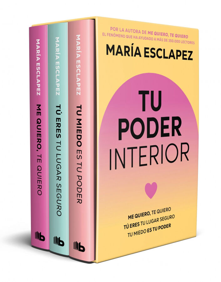Estuche Tu Poder Interior (Tu miedo es tu poder | T&uacute; eres tu lugar seguro | Me quiero, te quiero)