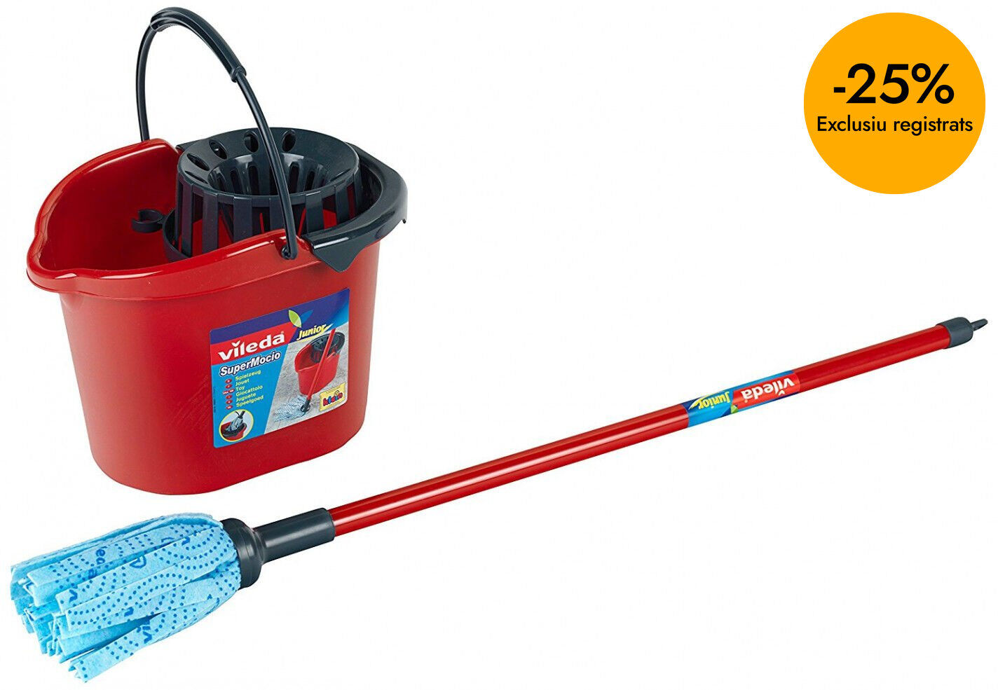 Pal de fregar amb galleda Vileda