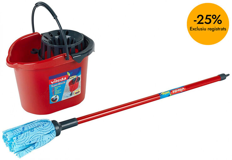 Pal de fregar amb galleda Vileda