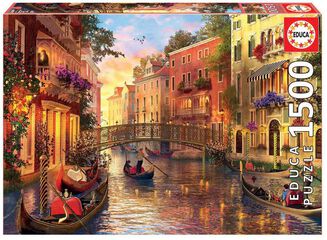Puzle 1500 piezas atardecer Venecia