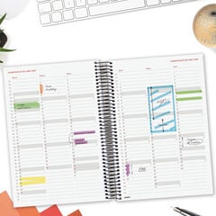 Agenda Finocam Opaque D&iacute;a P&aacute;gina 2027 Catal&aacute;n Azul