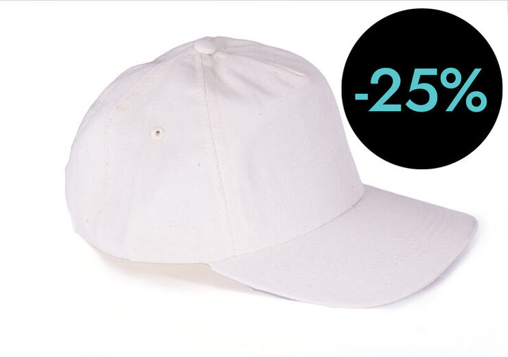 Gorra de cotó per decorar Neo talla petita