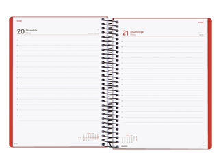 Agenda Finocam My D&iacute;a P&aacute;gina 2027 Catal&aacute;n Rojo