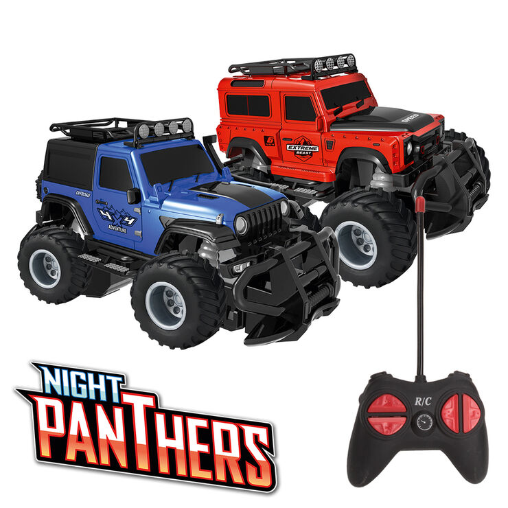 Coche radiocontrol Night Panthers. Modelo surtido