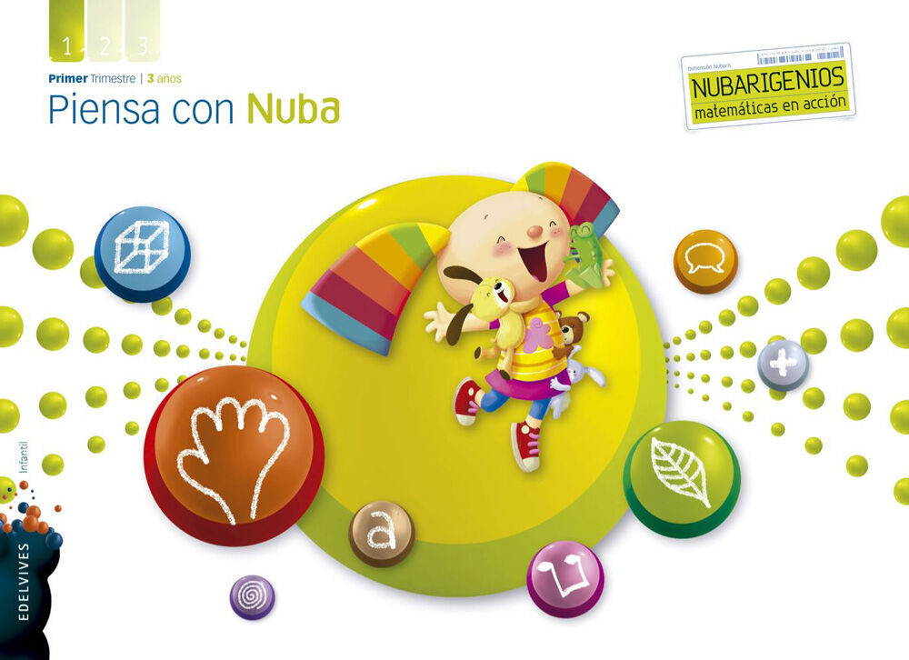Piensa Con Nuba (Infantil 3 a&ntilde;os Primer Trimestre)