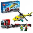 LEGO® City Transport de l'helicòpter de rescat 60343