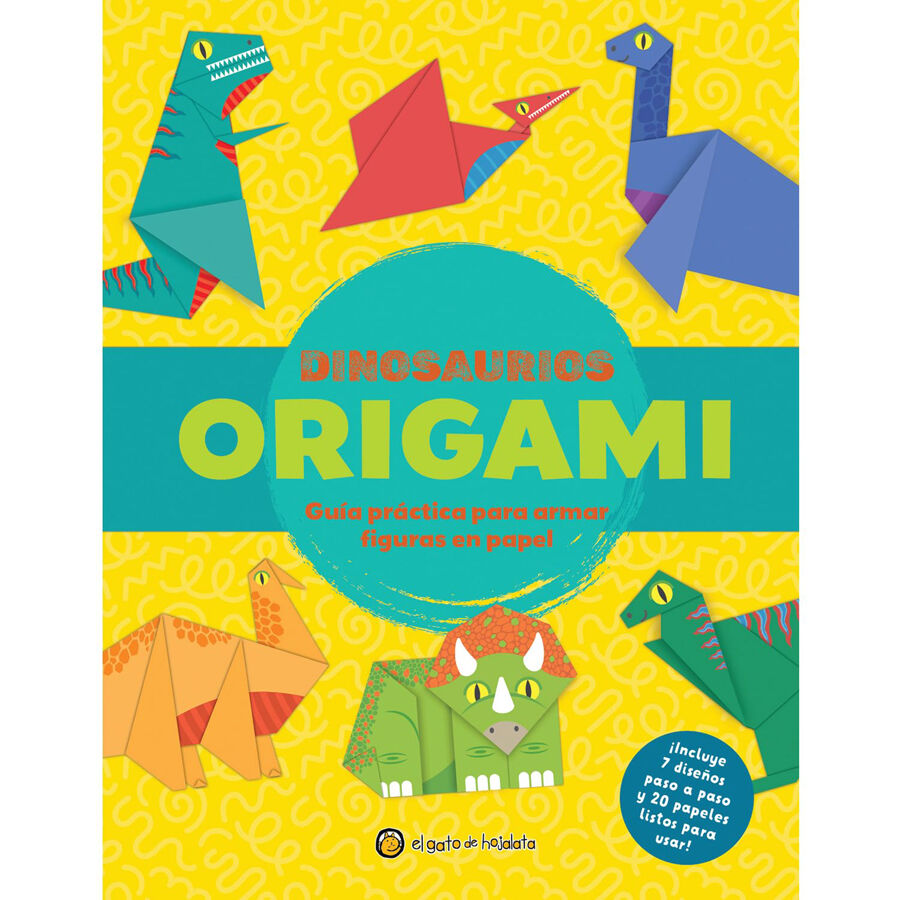 Dinosaurios Origami